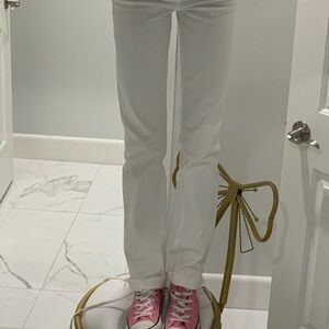 Guess White 1981 Straight Jeans